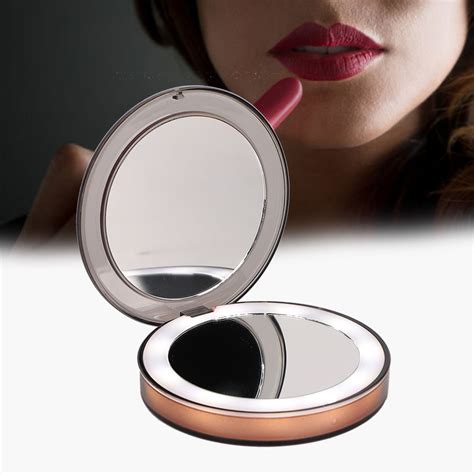 Portable Folding Mirror .